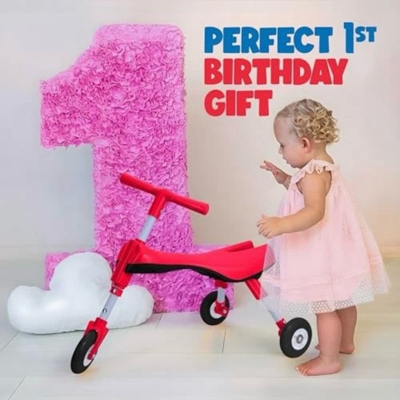 Bugatrike Toddler Foldable Trike - NIB - Color Red - Picture 4 of 5